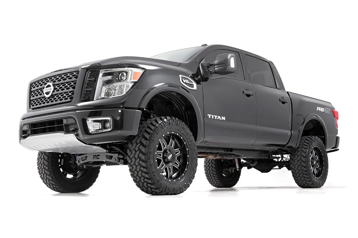 Rough Country 6 Inch Nissan Suspension Lift Kit 17-23 Titan 4WD