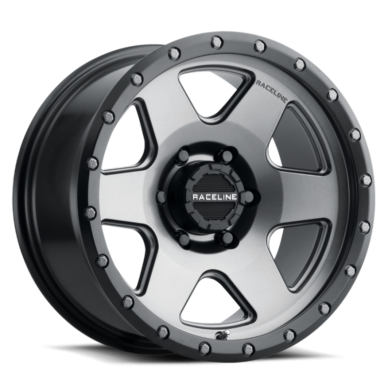 Raceline 946G Boost 20x9in 5x150 BP 18mm Offset 112.2mm Bore - Gunmetal Wheel