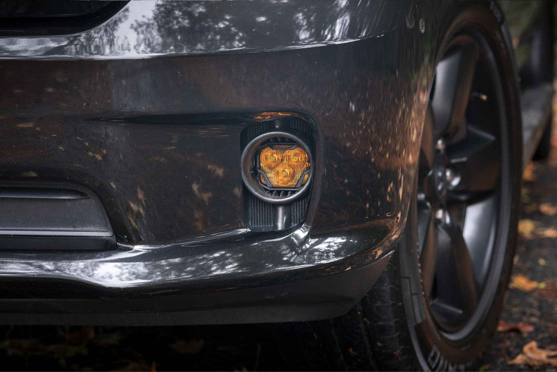 Morimoto 13-18 Ram 1500 4Banger HXB Fog Pocket LED Light Kit, For Vertical Fog Pockets, Yellow