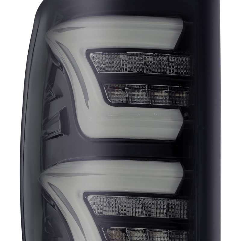 AlphaRex 09-14 Ford F-150 (Excludes Flareside Truck Bed Models) PRO-Series LED Taillights Jet Black