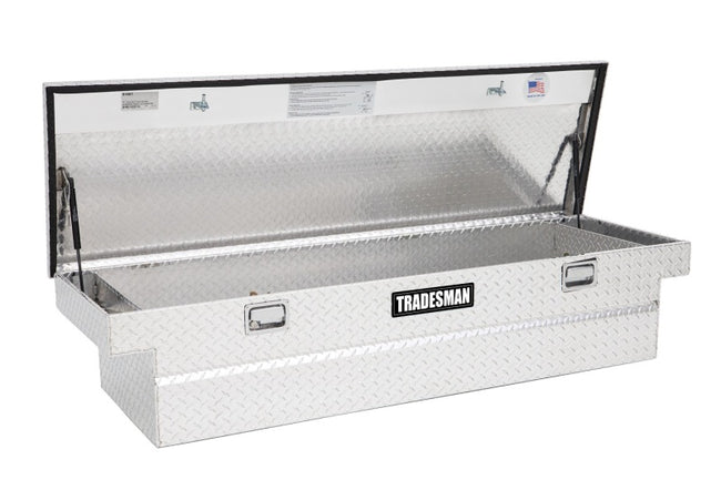 Tradesman Aluminum Single Lid Cross Bed Truck Tool Box (70in.) - Brite