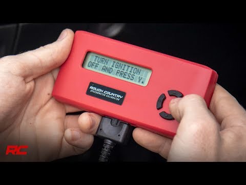 Rough Country Speedometer Calibrator 07-18 Ram 1500 2WD/4WD Jeep Wrangler JK