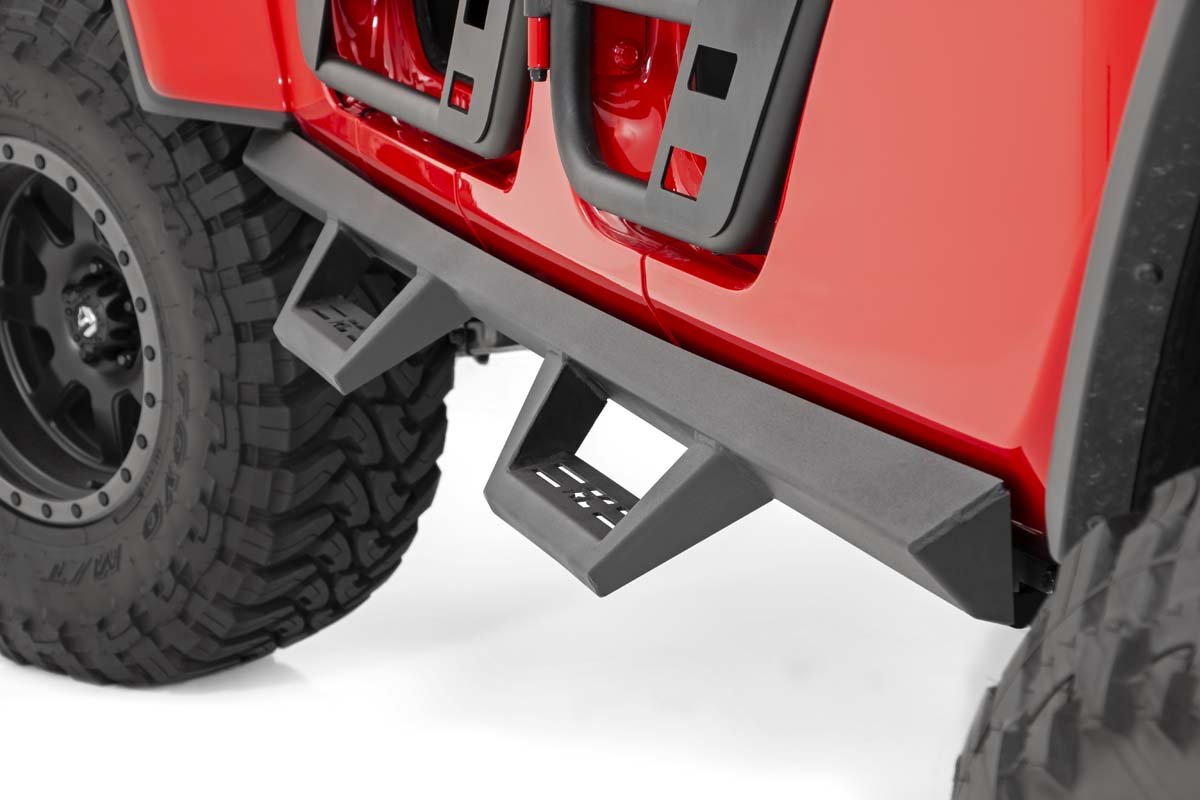 Rough Country Jeep Contoured Drop Steps 20 Gladiator JT