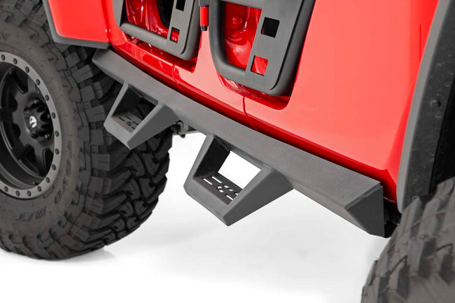 Rough Country Jeep Contoured Drop Steps 20 Gladiator JT