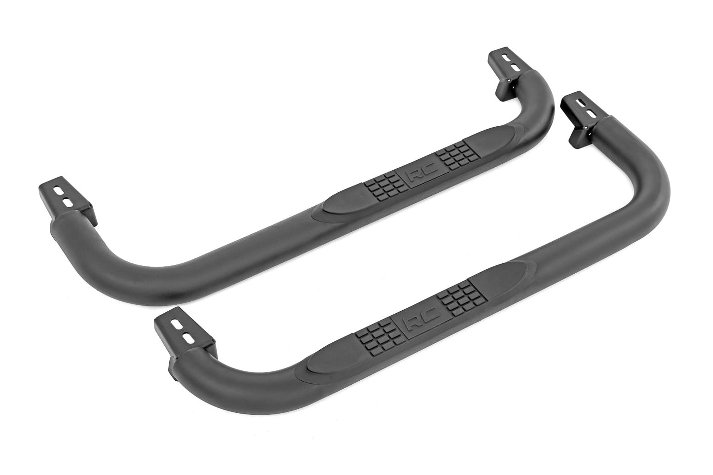 Rough Country Nerf Bar 3.0 Inch 97-06 Jeep Wrangler TJ/87-95 Wrangler YJ