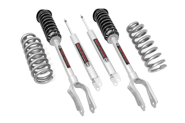 Rough Country 2.5 Inch Lift Kit N3 Struts 11-15 Jeep Grand Cherokee 4WD