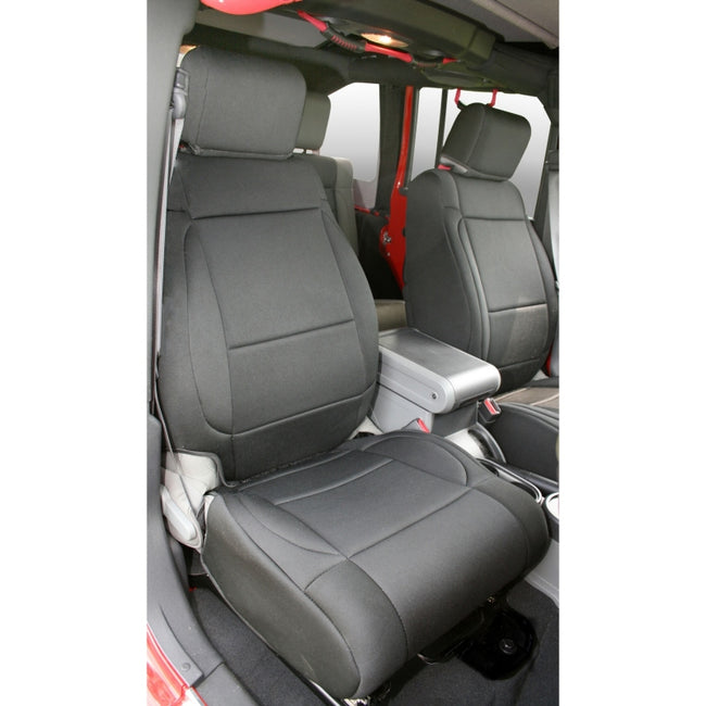 Rugged Ridge Neoprene Front Seat Covers 07-10 Jeep Wrangler JK