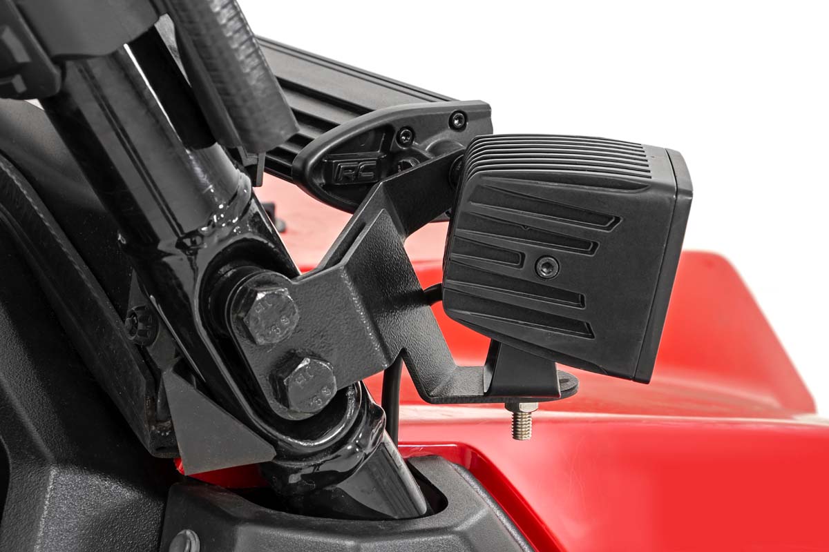 Rough Country Honda Dual LED Cube Kit 2.0 Inch Black Series 16-20 Pioneer