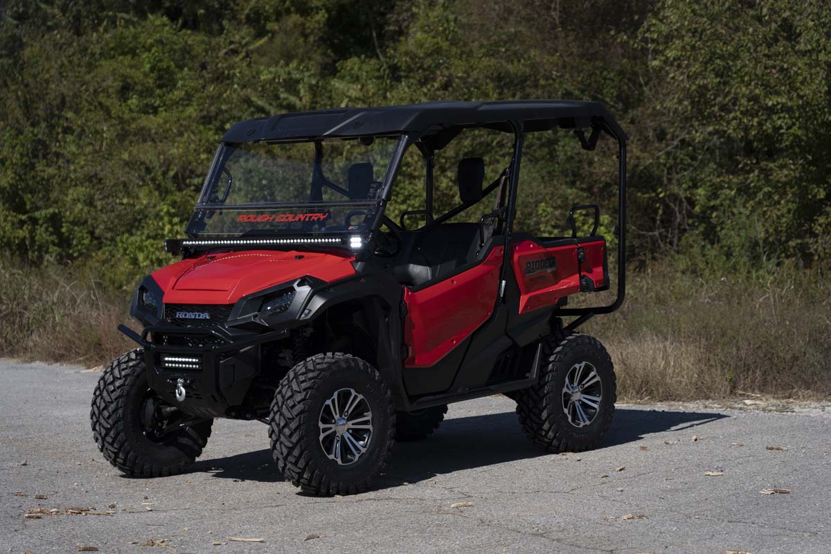Rough Country Honda Dual LED Cube Kit 2.0 Inch Black Series 16-20 Pioneer