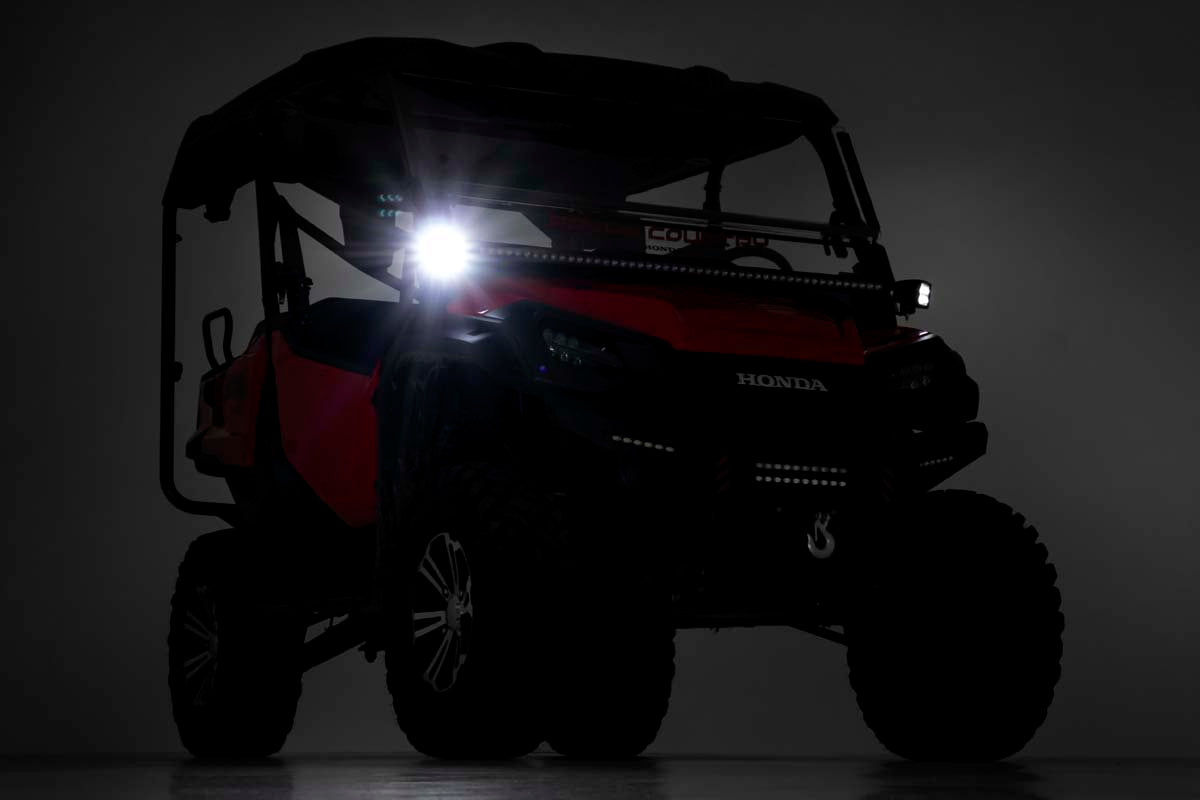 Rough Country Honda Dual LED Cube Kit 3.0 Inch Osram Wide-Angle Series 16-20 Pioneer