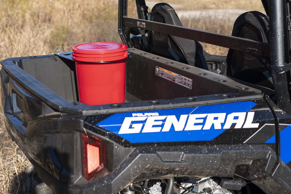 Rough Country Polaris 5-Gallon Bucket Holder 14-20 Ranger, 17-20 General