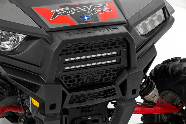 Rough Country Polaris RZR Dual 10 Inch Slimline LED Grille Kit For 14-Pres RZR 1000XP/1000S