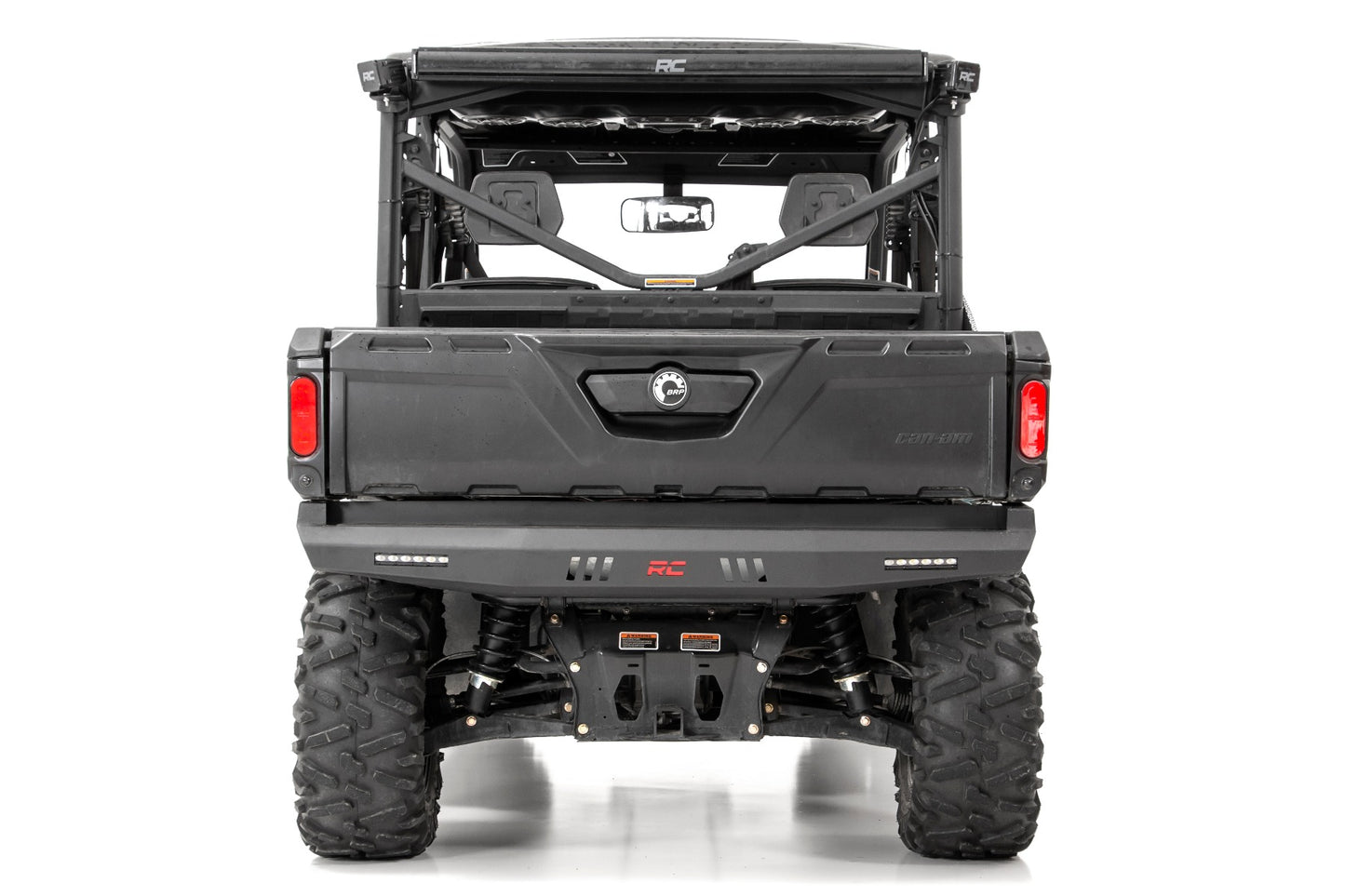 Rough Country Can-Am/Polaris Rear Bumper For 16-21 Defender and 18-21 Ranger