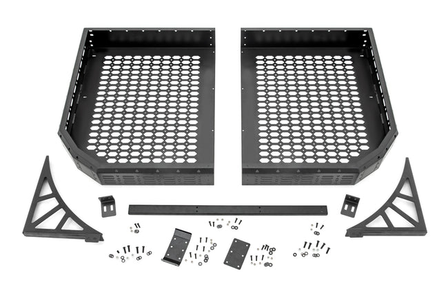 Rough Country Polaris Rear Cargo Rack w/o Cube Lights (19-20 Ranger 1000XP)