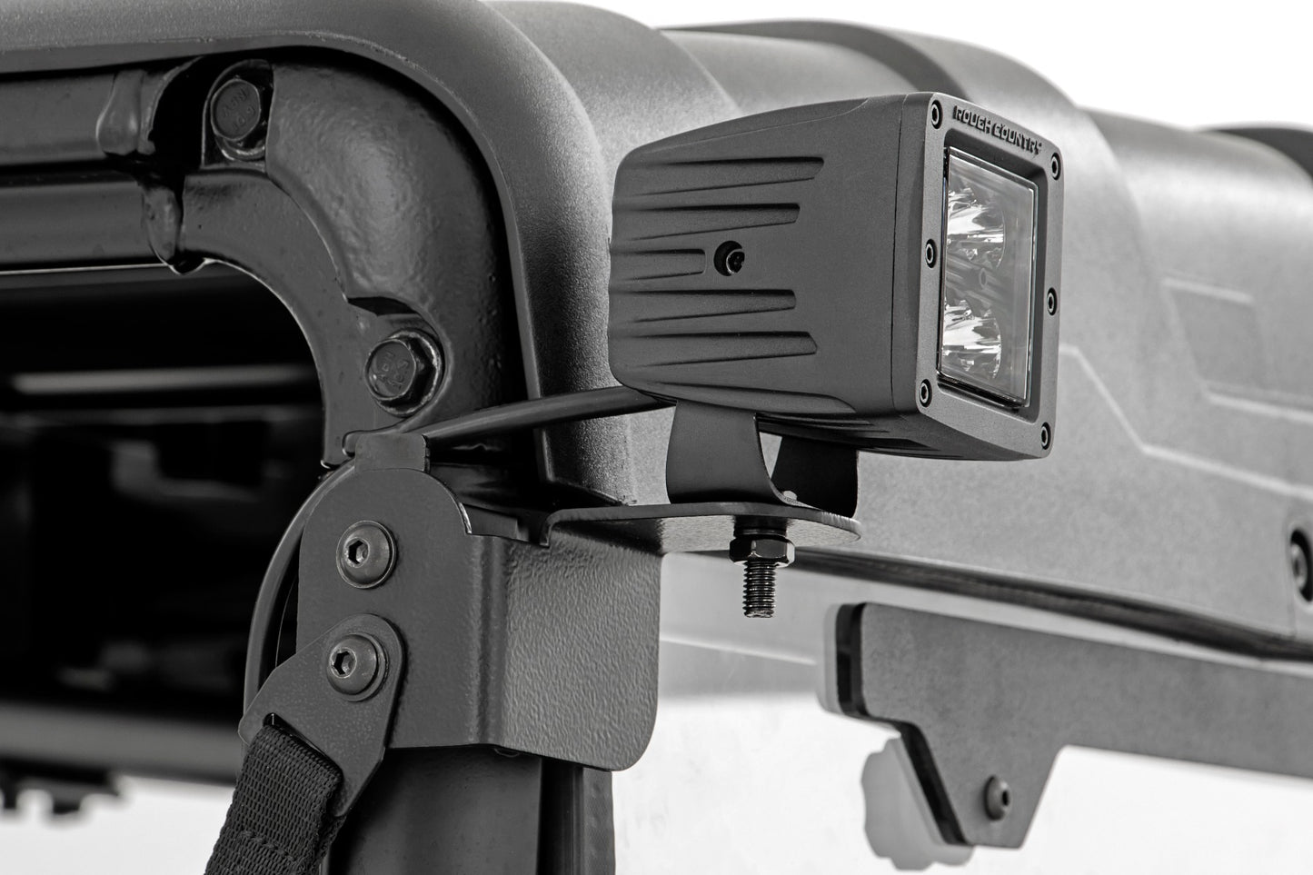 Rough Country Polaris Rear Facing 2-Inch Spot Black Series LED Kit 19-21 Polaris Ranger