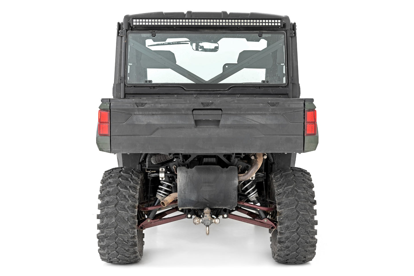 Rough Country LED Light Rear Mount 50 Inch Single Row Black Pair 14-22 Polaris Ranger 1000XP