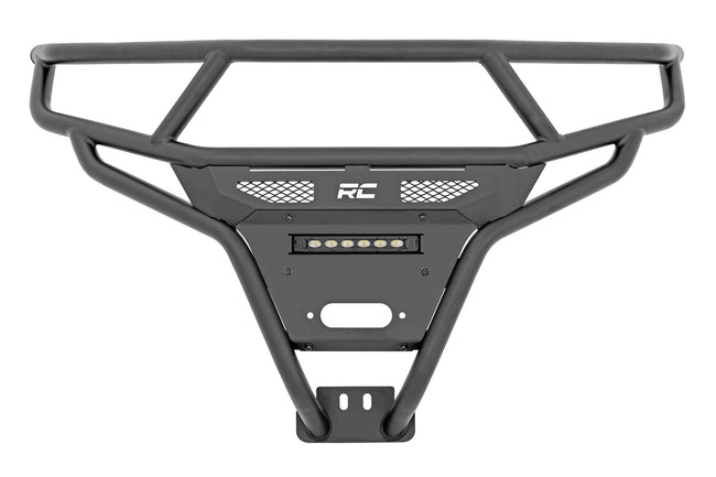 Rough Country Tubular Bumper Front Black Series LED 6 Light Slim Line Polaris RZR XP1000