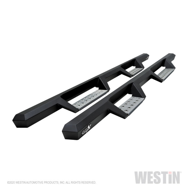 Westin 99-13 Chevy/GMC Silverado/Sierra 1500 Ext Cab HDX Nerf Step Bars - Textured Black