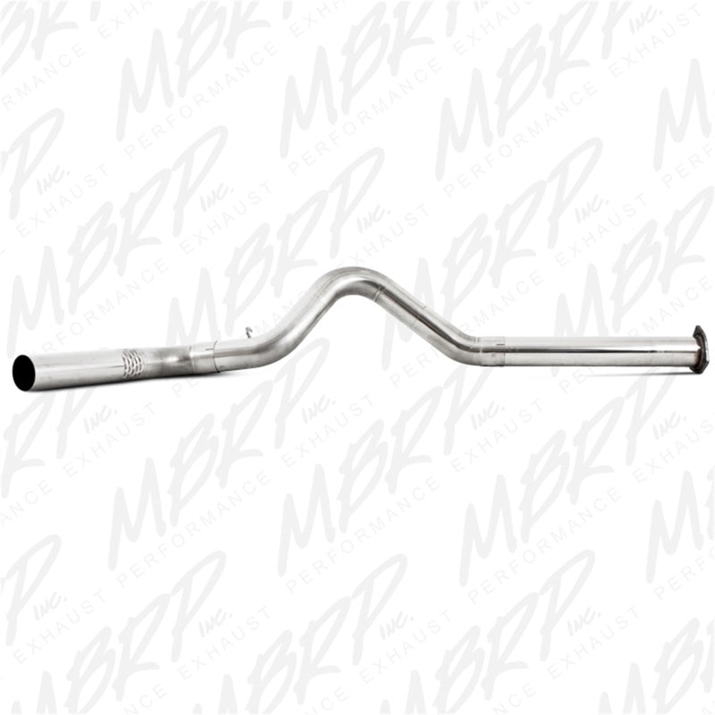 MBRP 07-10 Chevy/GMC 2500/3500 Duramax LMM 4" Filter Back Single Side T409 Stainless No Muffler