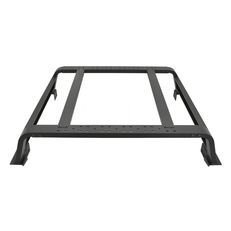 Westin 2021 Jeep Gladiator Overland Cargo Rack - Textured Black