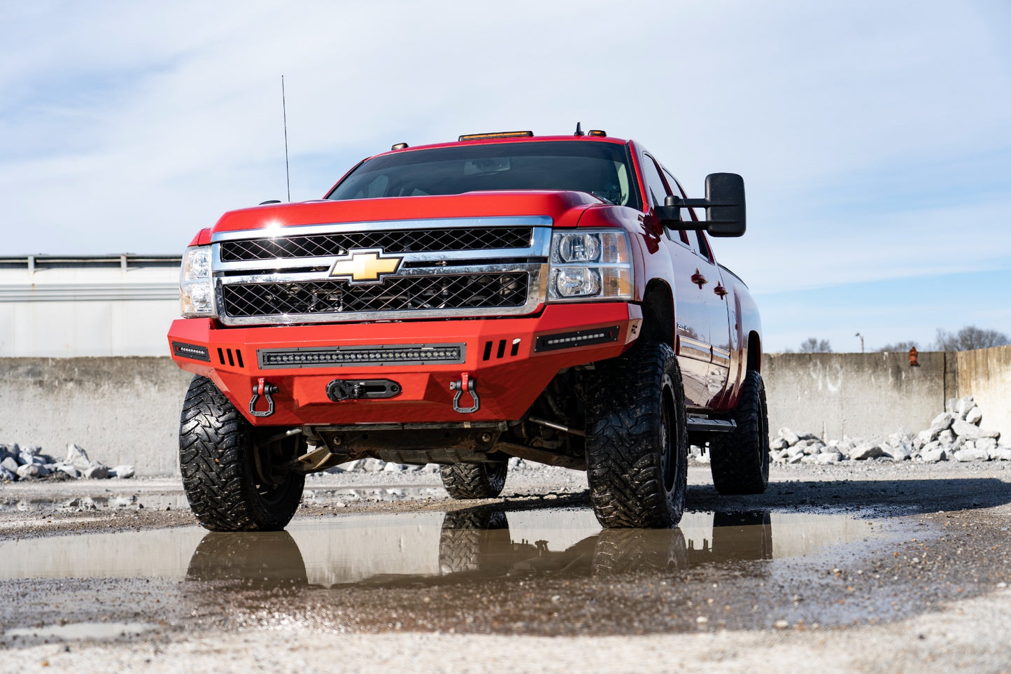 Rough Country 3.5 Inch Lift Kit Knuckle with N3 Shocks 11-19 Chevy/GMC 2500HD/3500HD