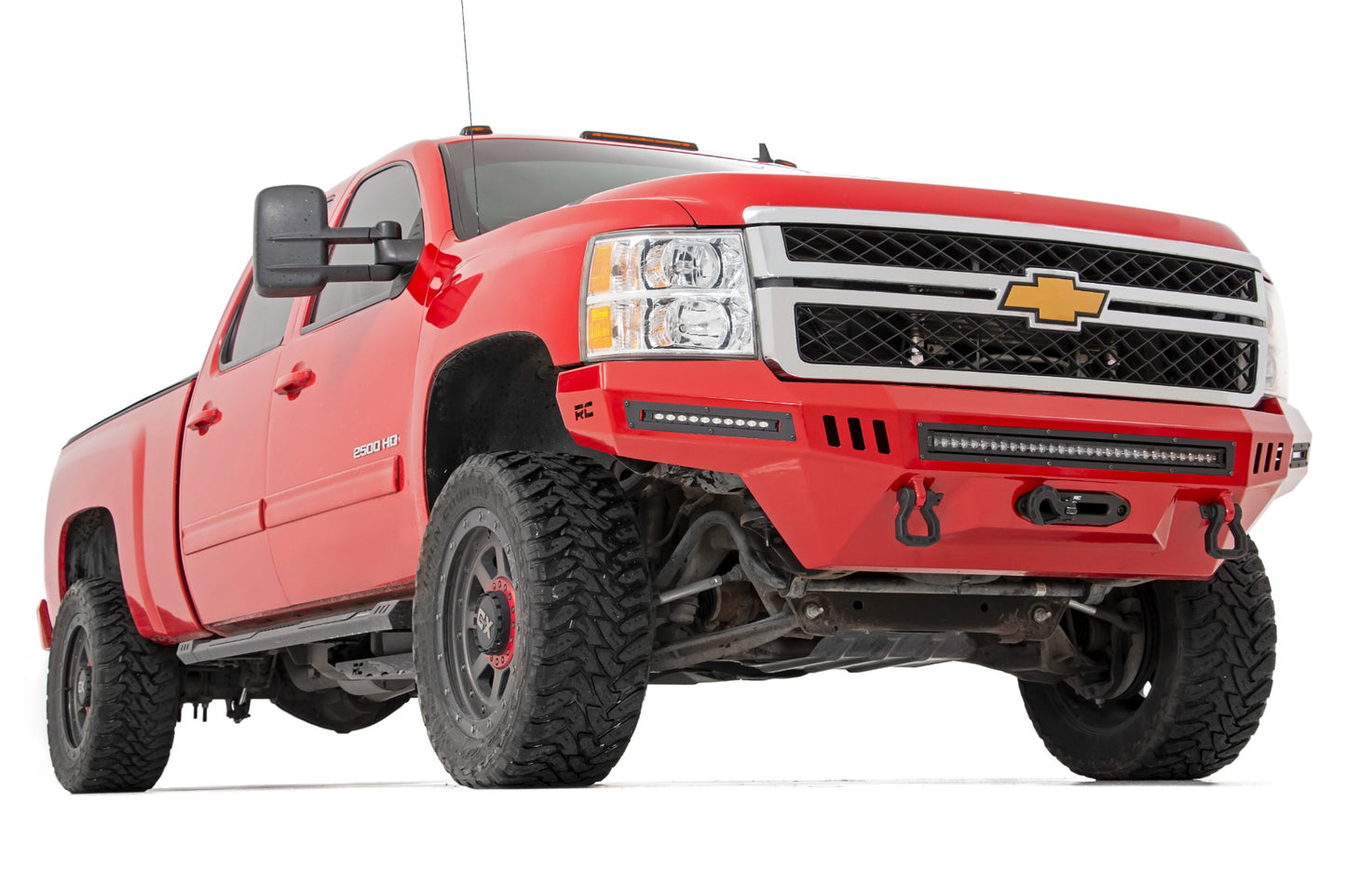 Rough Country 3.5 Inch Lift Kit Knuckle with Vertex Reservoir Shocks 11-19 Chevy/GMC 2500HD/3500HD