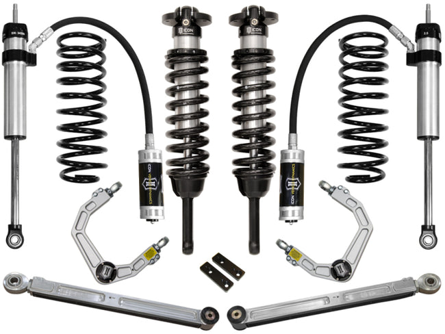 ICON 2010+ Toyota FJ/4Runner 0-3.5in Stage 4 Suspension System w/Billet Uca