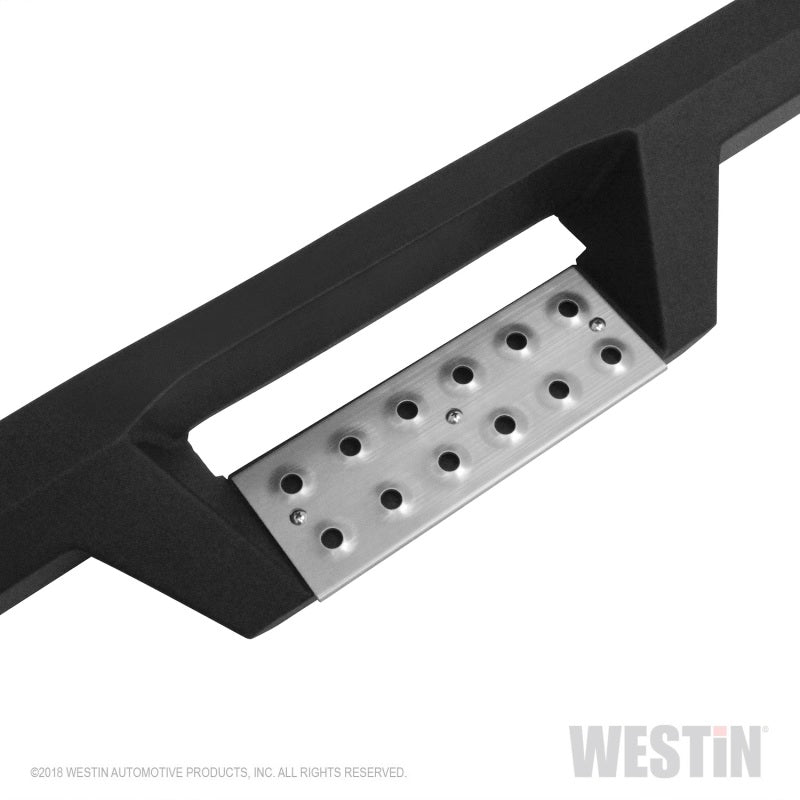 Westin/HDX 07-18 GM 15/25/3500 Crew Cab (Excl. Classic) SS Drop Nerf Step Bars - Textured Black