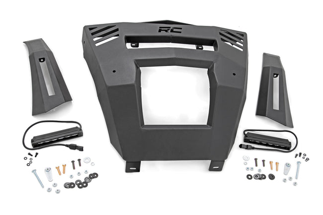 Rough Country 16-19 Can-Am Defender Front Bumper w/ 6 Inch LED