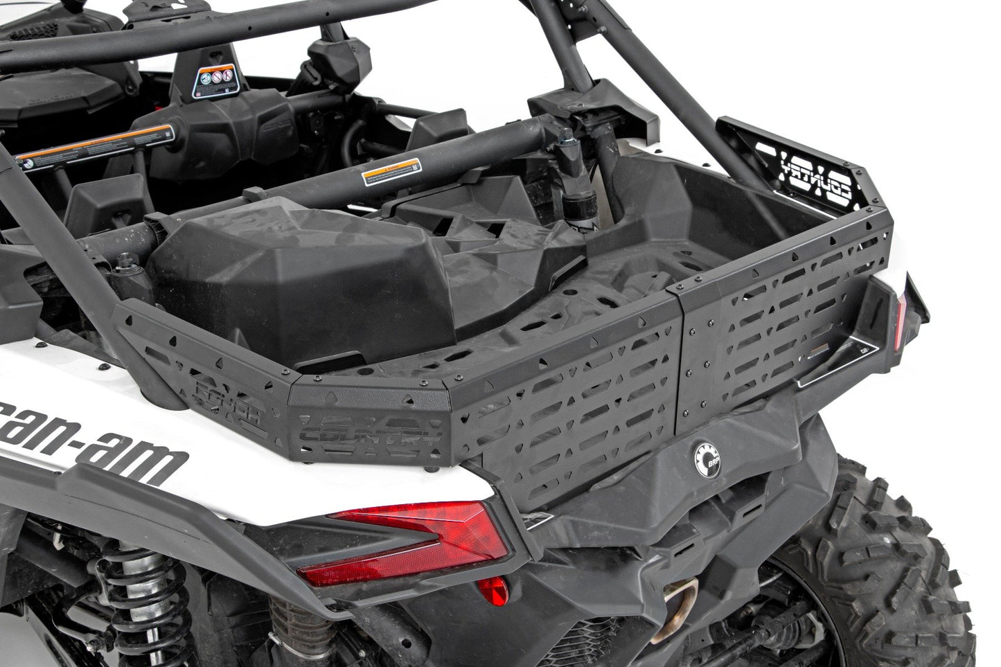 Rough Country Can-Am Rear Cargo Bed Enclosure 17-21 Can-Am Maverick X3
