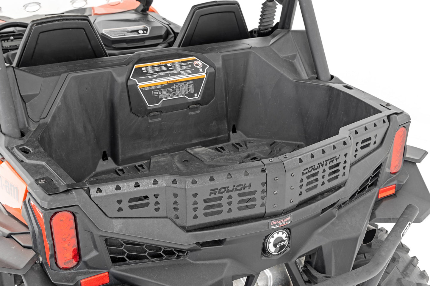 Rough Country Cargo Tailgate Rear 18-21 Can-Am Maverick Trail/Sport 4WD