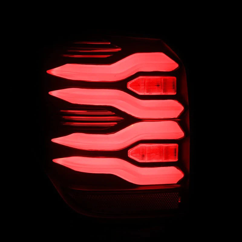 AlphaRex 10-23 Toyota 4Runner LUXX LED Taillights Black w/Activ Light/Sequential Signal