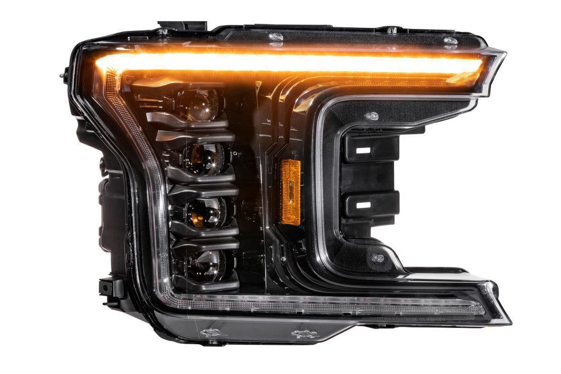 Morimoto 2018-2020 Ford F-150 XB LED Headlights, AMBER DRL