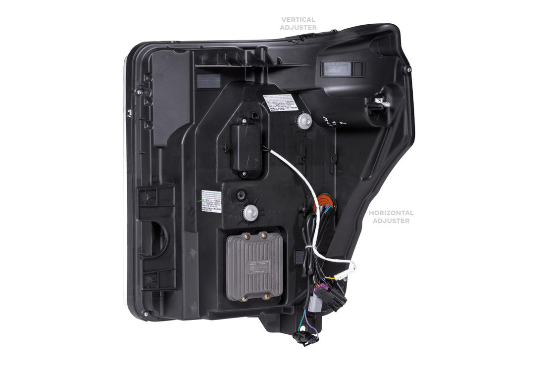 Morimoto 2011-2016 F-250 F-350 Super Duty XB LED Headlights. Amber DRL