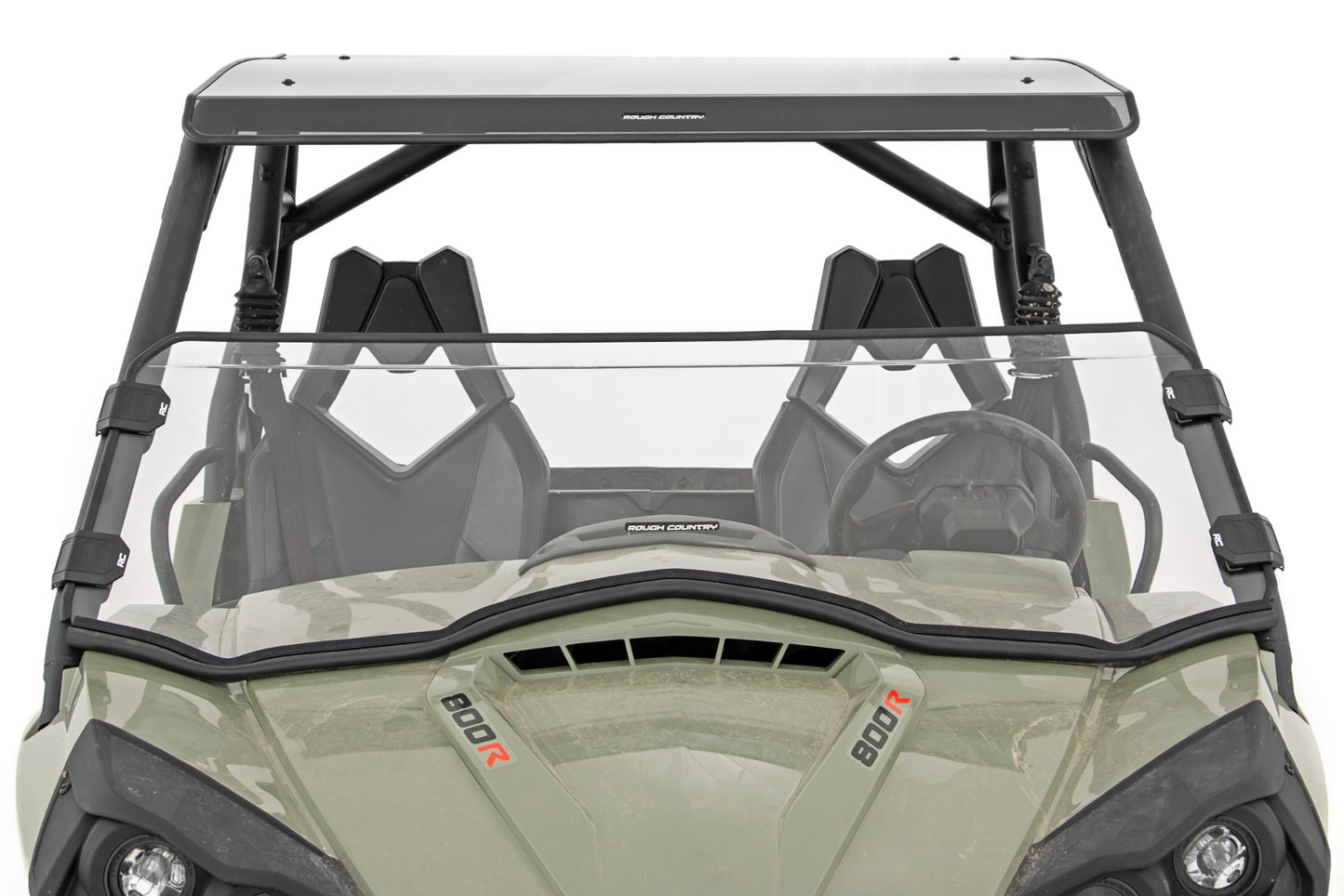 Rough Country Half Windshield Scratch Resistant 11-20 Can-Am Commander 1000/Commander 1000 DPS