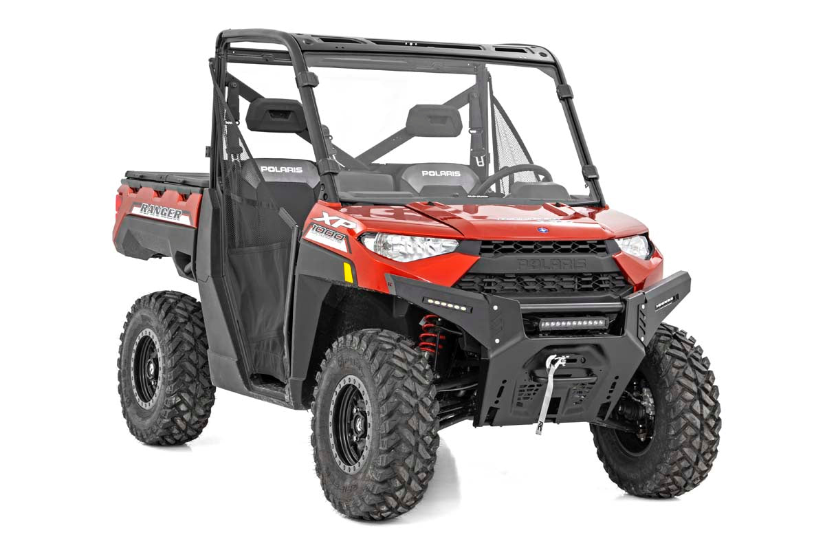 Rough Country Polaris Ranger Scratch Resistant Full Windshield For 13-Pres Polaris Ranger 900XP/16-Pres Ranger 1000XP