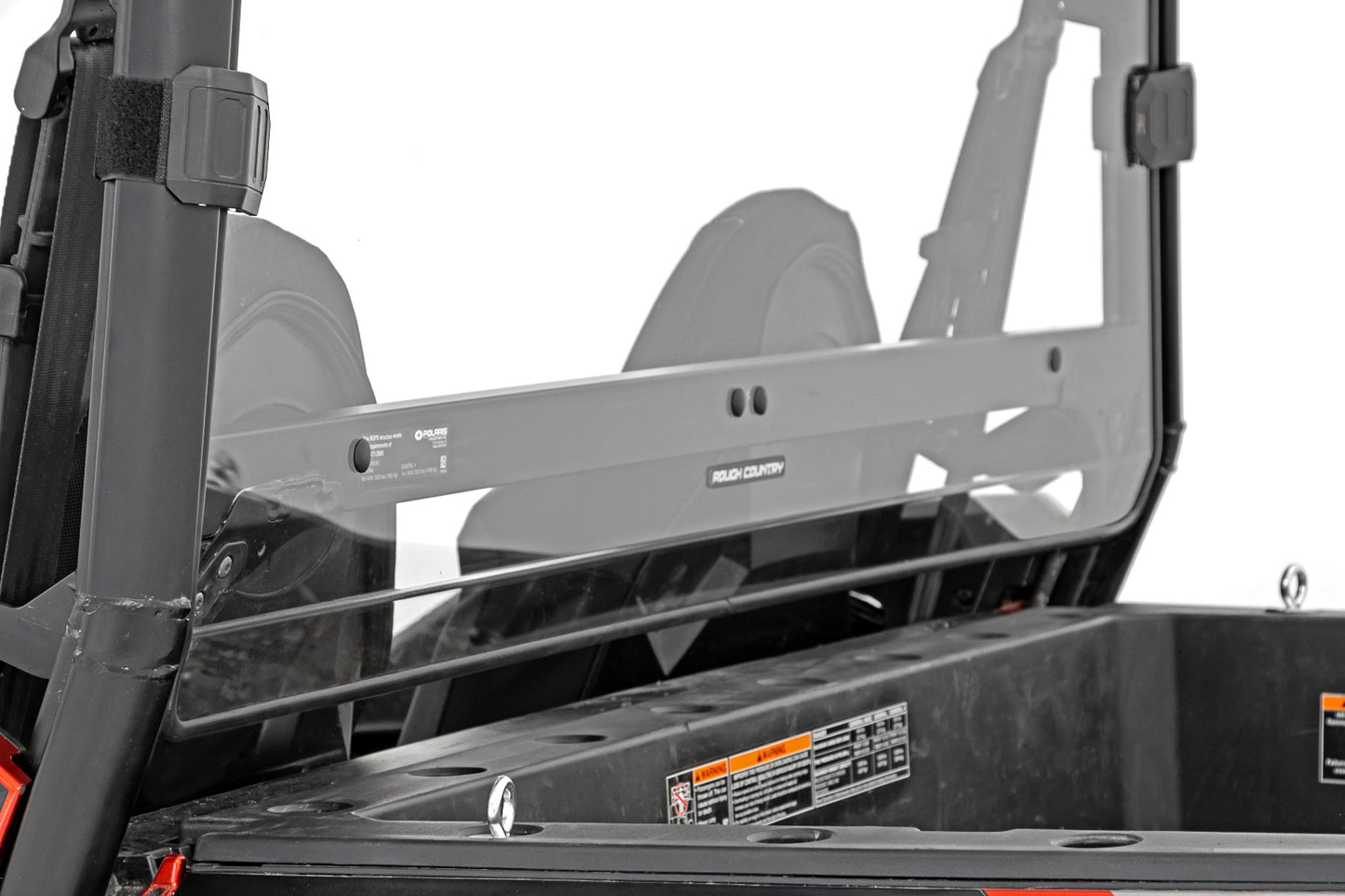 Rough Country Scratch Resistant Rear Windshield (16-20 Polaris General)
