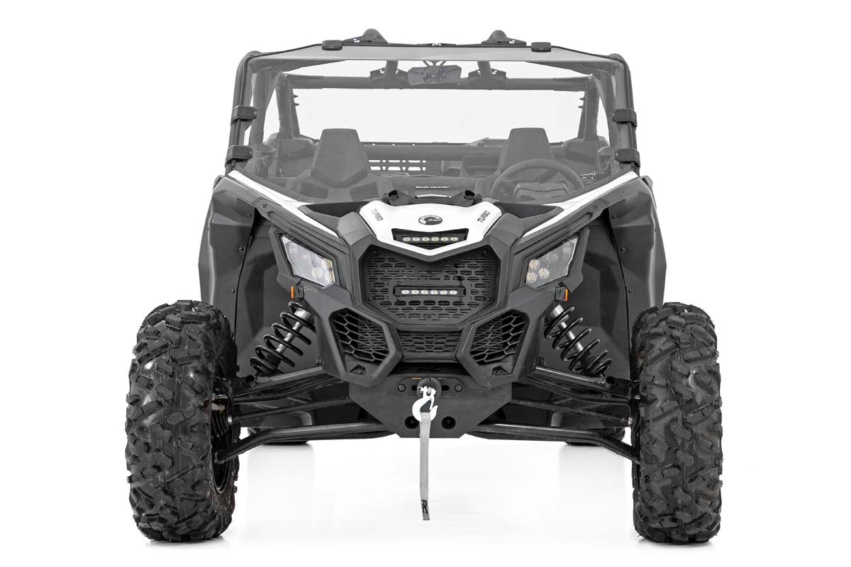 Rough Country Can-Am Scratch Resistant Full Windshield 17-20 Maverick X3