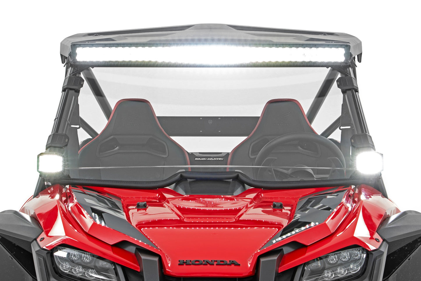 Rough Country Honda Scratch Resistant Full Windshield (2019-2020 Honda Talon)