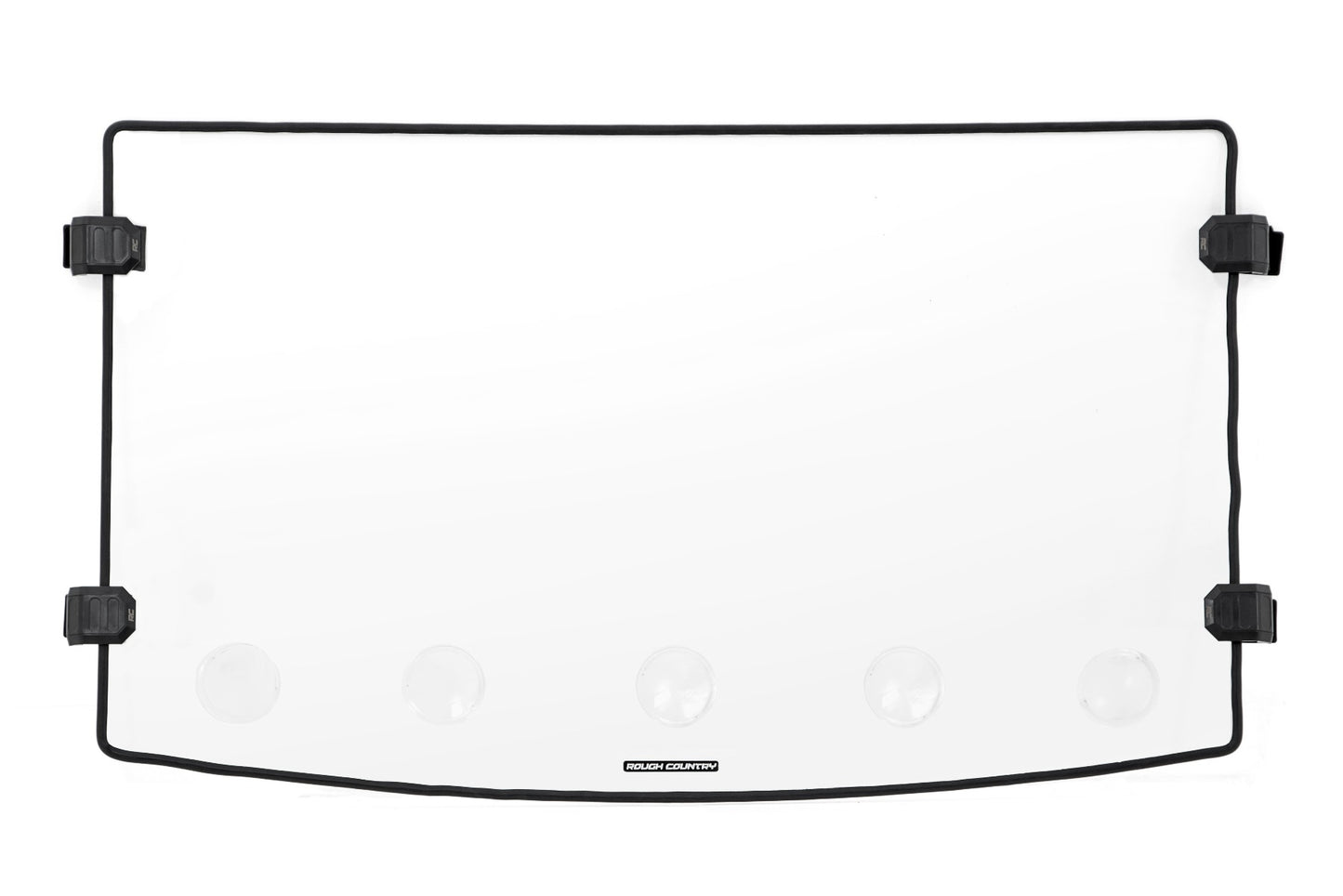 Rough Country Polaris Scratch Resistant Full Vented Windshield For 16-18 Ranger 1000XP and 13-20 Ranger 900XP