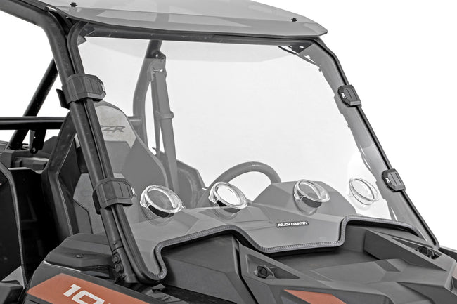 Rough Country Polaris Full Windshield Vented 20-21 Polaris RZR 1000XP 4WD