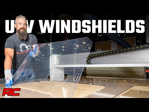 Rough Country Polaris Full Windshield Vented 20-21 Polaris RZR 1000XP 4WD