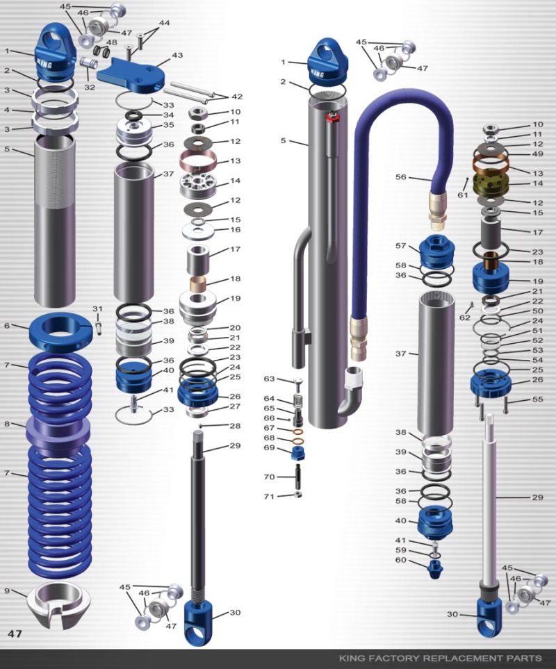 King Shocks 2.0 Bump Stop 3in