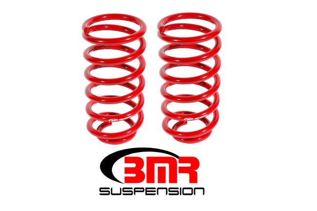 BMR 79-04 Fox Mustang Rear Lowering Springs - Red