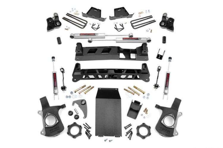 Rough Country 4 Inch GM NTD Suspension Lift Kit 99-06 Silverado/Sierra 1500