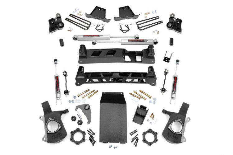 Rough Country 6 Inch GM NTD Suspension Lift Kit 99-06 Silverado/Sierra 1500 4WD