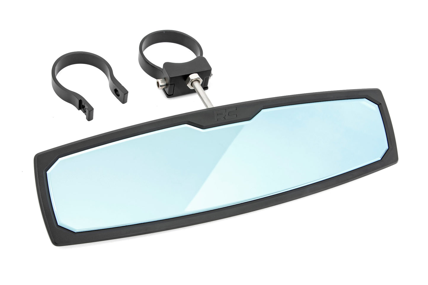 Rough Country UTV 11.8 Inch Aluminum Rear View Mirror 1.75 - 2.0 Inch Clamp Bracket Universal
