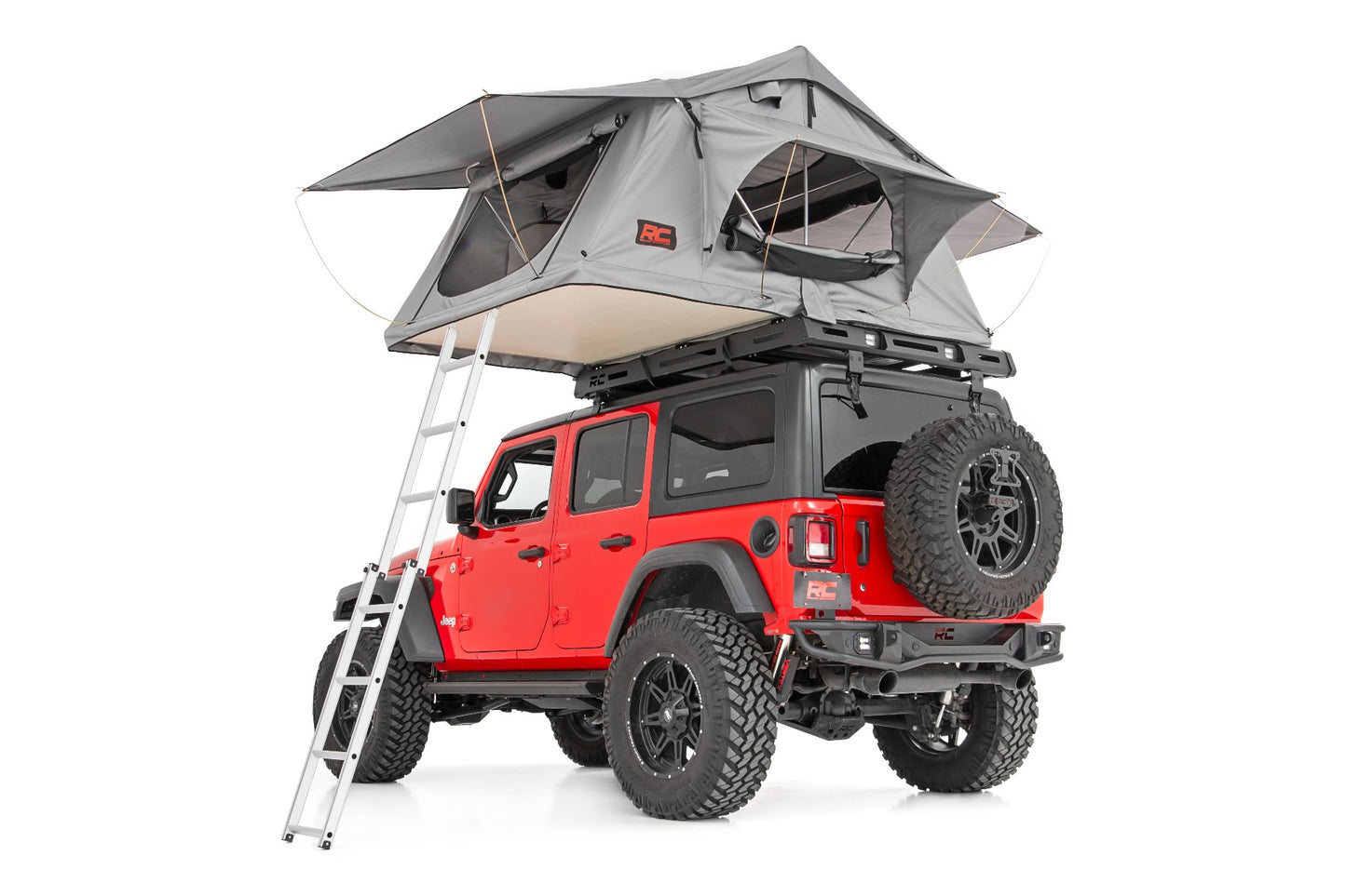 Rough Country Roof Top Tent Rack Mount 12 Volt Accessory and LED Light Kit