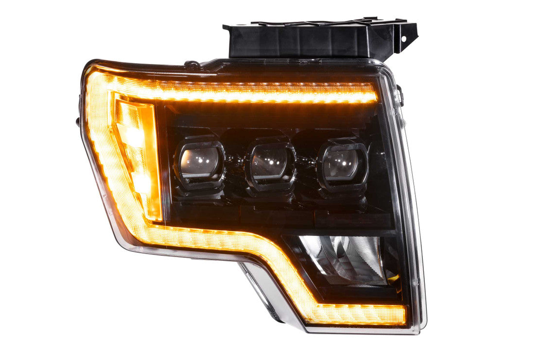 Morimoto 2009-2014 Ford F-150 XB LED Headlights, AMBER DRL