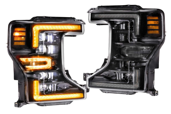 Morimoto 2020-2022 F-250 F-350 Super Duty XB LED Headlights. Amber DRL